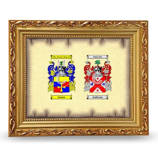 Anniversary Framed - Gold