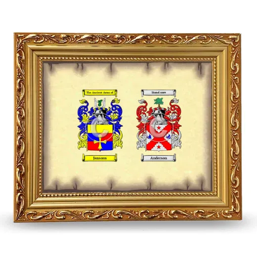 Anniversary Framed - Gold
