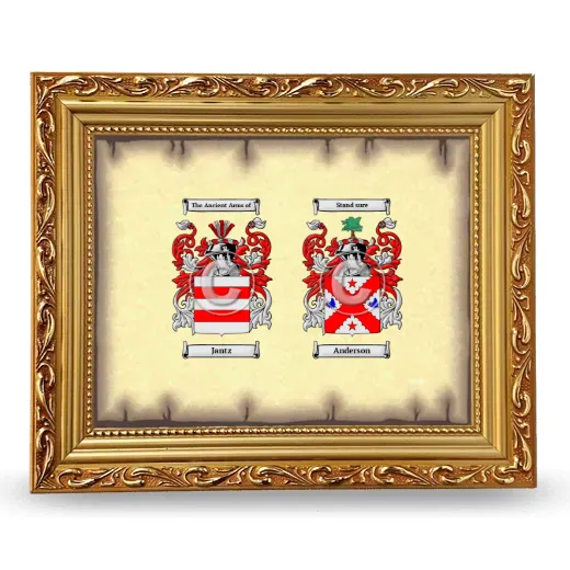 Anniversary Framed - Gold