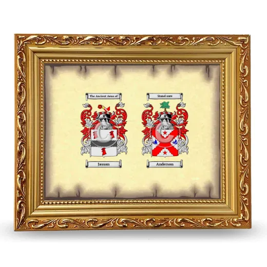 Anniversary Framed - Gold