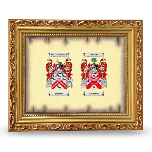 Anniversary Framed - Gold