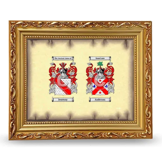 Anniversary Framed - Gold