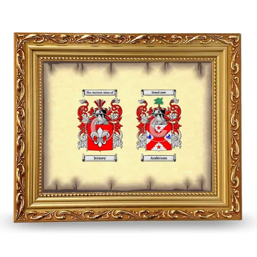 Anniversary Framed - Gold