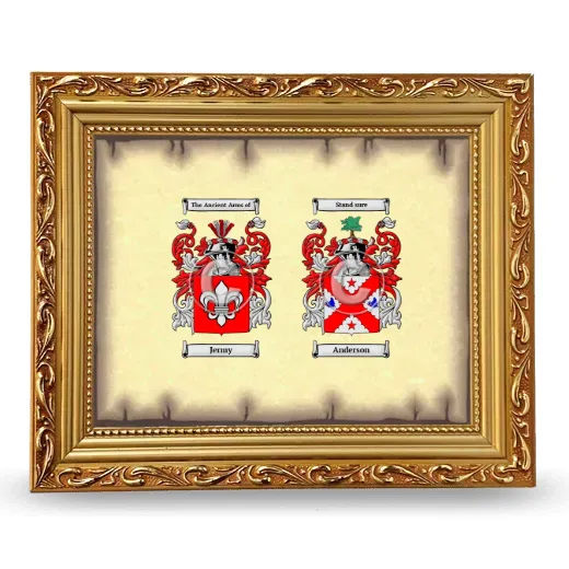 Anniversary Framed - Gold