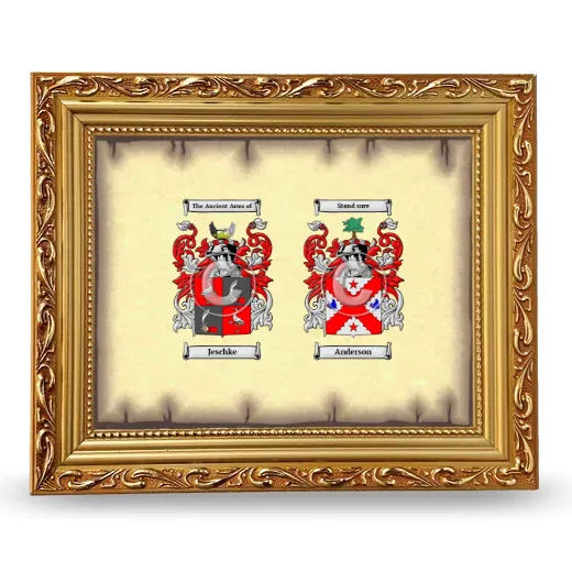 Anniversary Framed - Gold