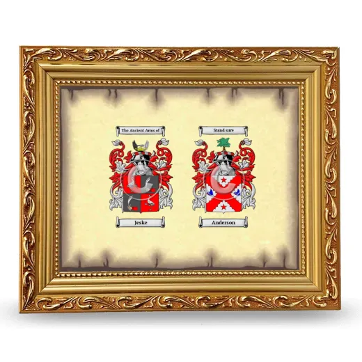 Anniversary Framed - Gold