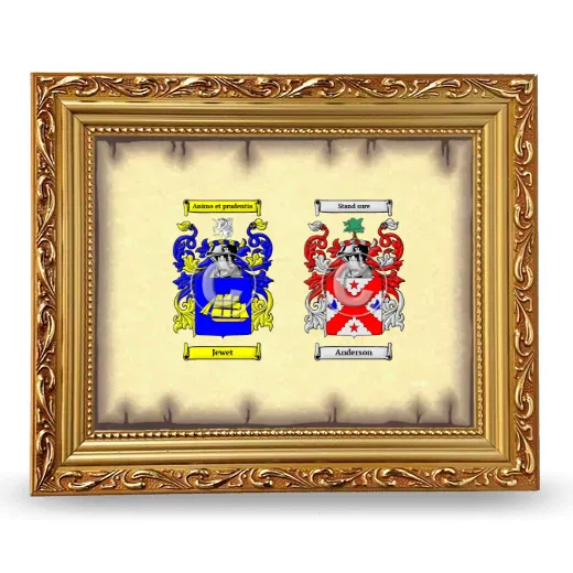 Anniversary Framed - Gold