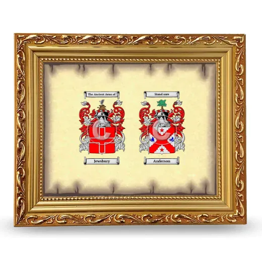 Anniversary Framed - Gold