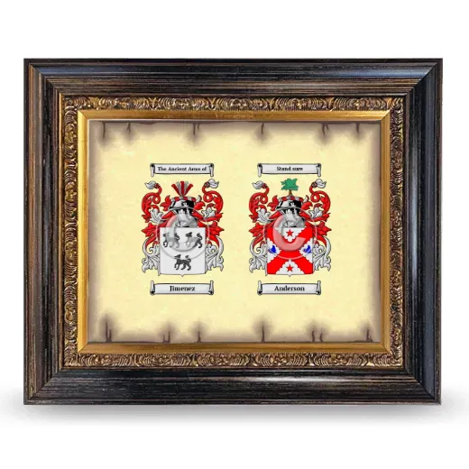 Anniversary Framed - Heirloom