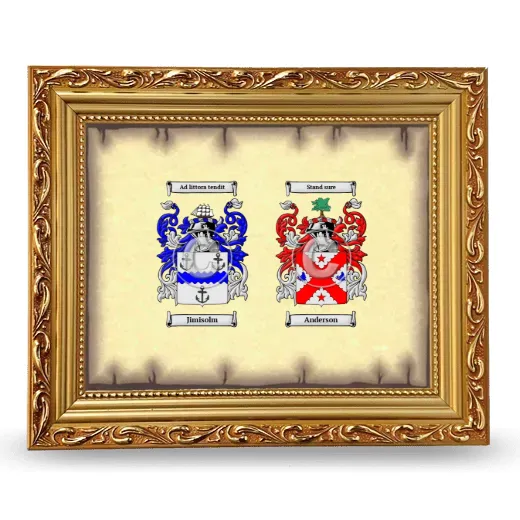 Anniversary Framed - Gold