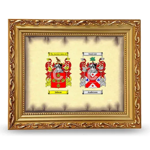 Anniversary Framed - Gold