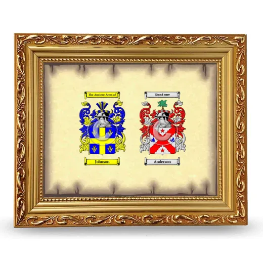 Anniversary Framed - Gold