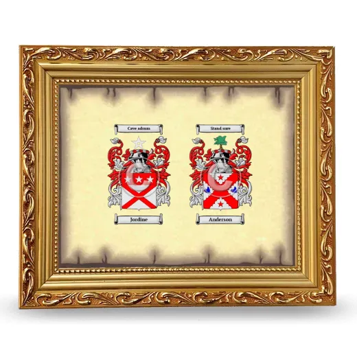 Anniversary Framed - Gold