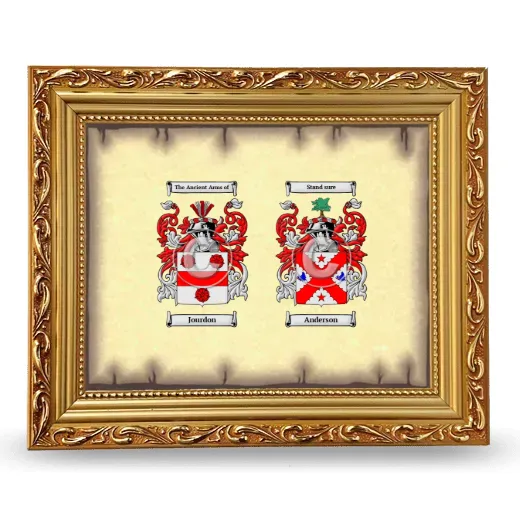 Anniversary Framed - Gold