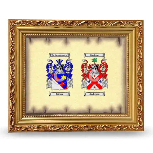 Anniversary Framed - Gold