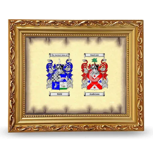 Anniversary Framed - Gold