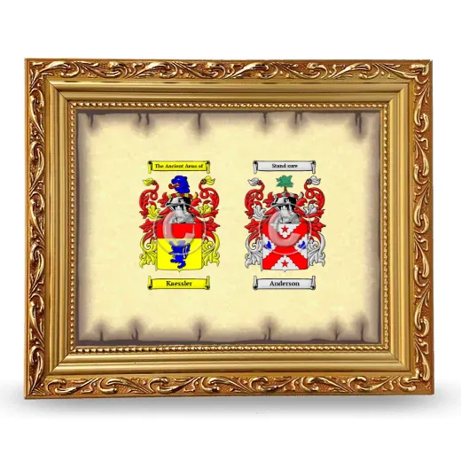 Anniversary Framed - Gold