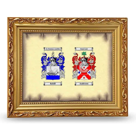 Anniversary Framed - Gold