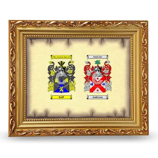 Anniversary Framed - Gold