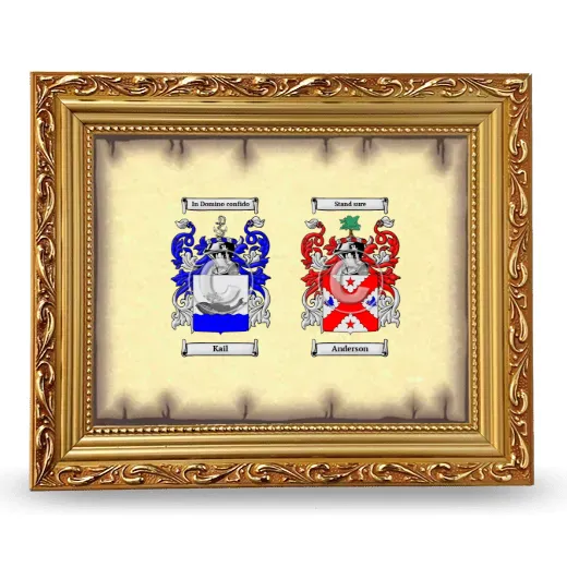 Anniversary Framed - Gold