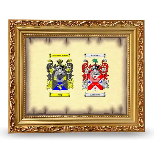 Anniversary Framed - Gold