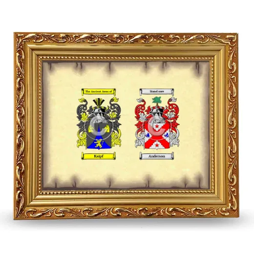 Anniversary Framed - Gold