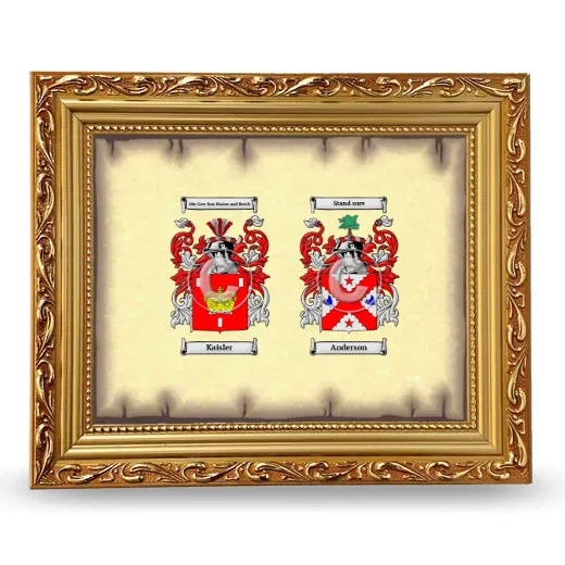 Anniversary Framed - Gold