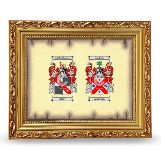 Anniversary Framed - Gold