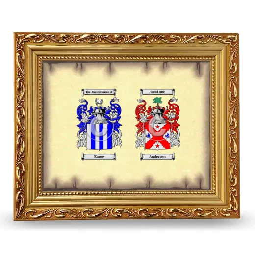 Anniversary Framed - Gold