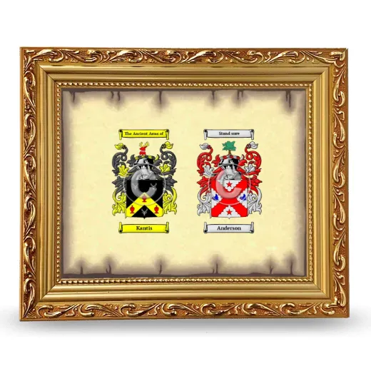 Anniversary Framed - Gold