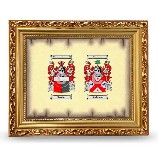 Anniversary Framed - Gold