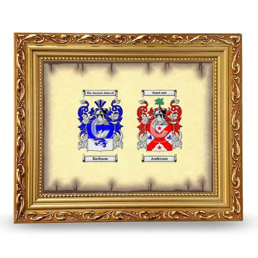 Anniversary Framed - Gold