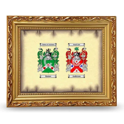 Anniversary Framed - Gold