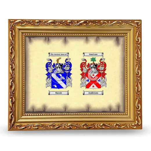 Anniversary Framed - Gold