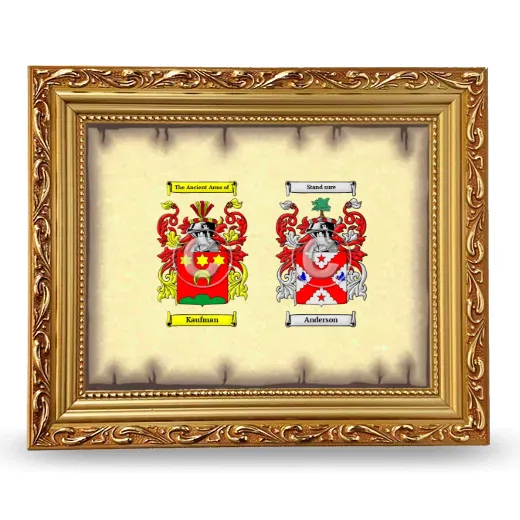 Anniversary Framed - Gold