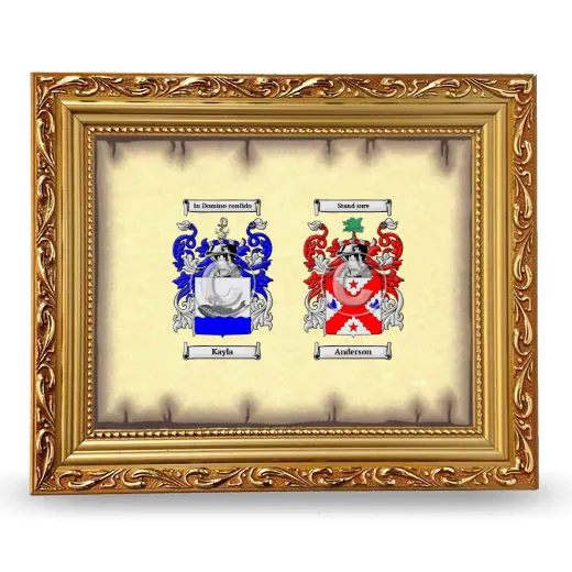 Anniversary Framed - Gold