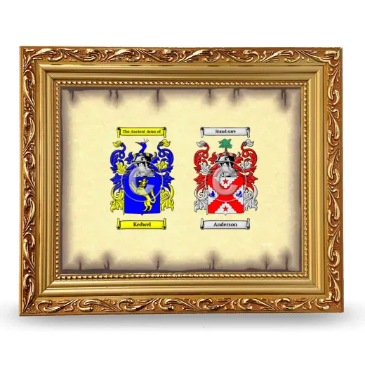 Anniversary Framed - Gold