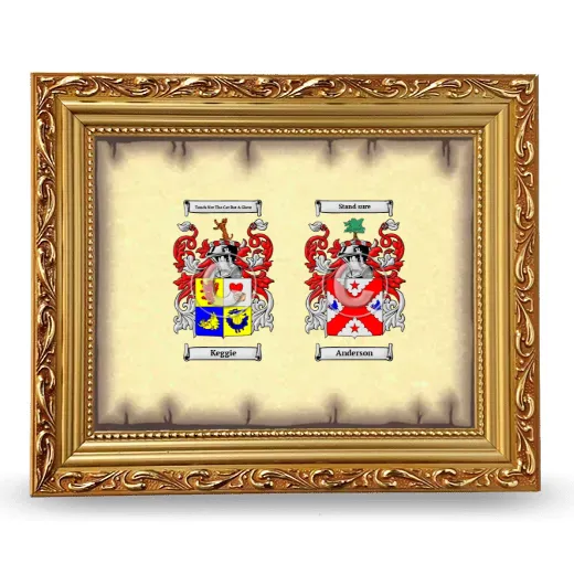 Anniversary Framed - Gold