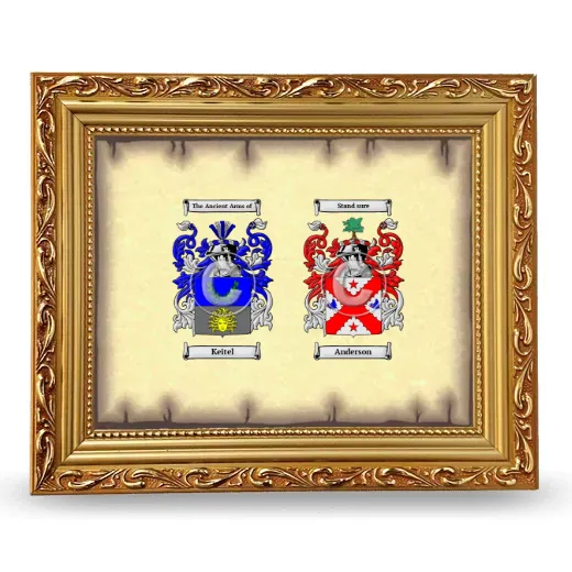 Anniversary Framed - Gold