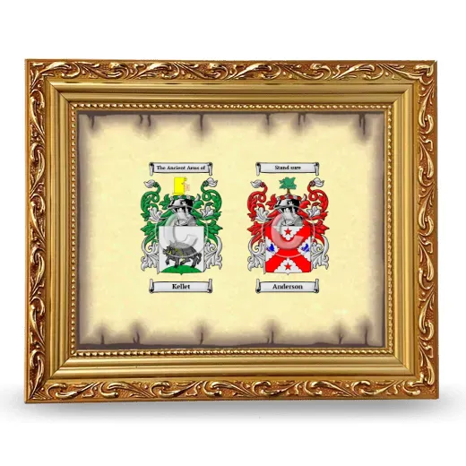 Anniversary Framed - Gold