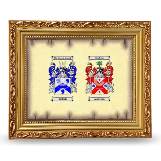 Anniversary Framed - Gold