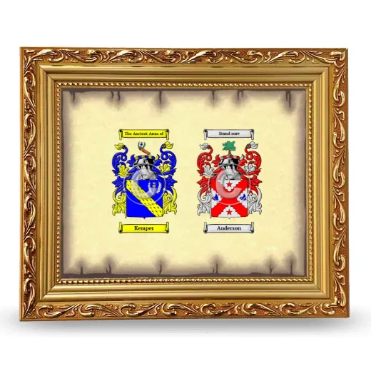 Anniversary Framed - Gold