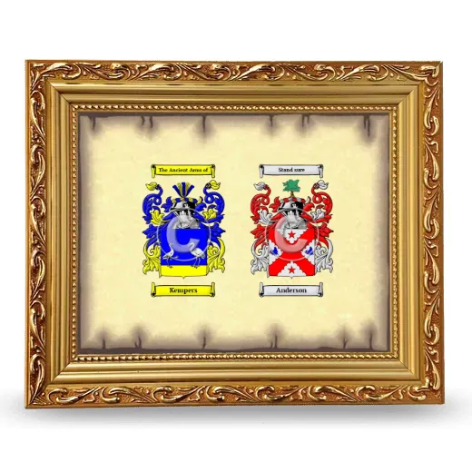 Anniversary Framed - Gold