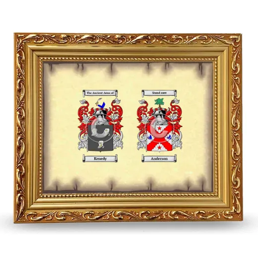 Anniversary Framed - Gold