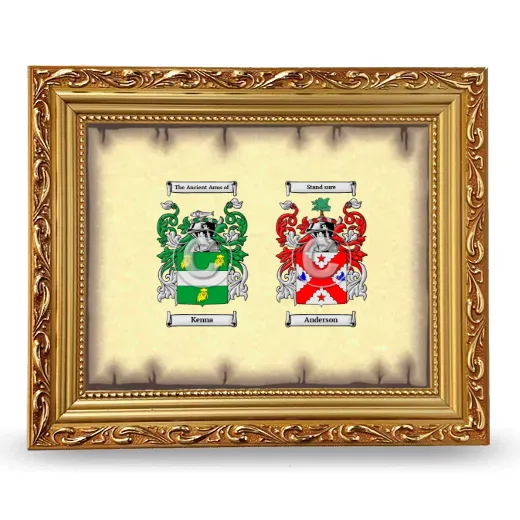 Anniversary Framed - Gold