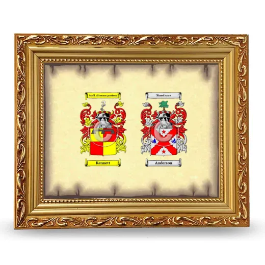 Anniversary Framed - Gold