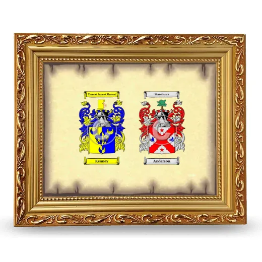 Anniversary Framed - Gold