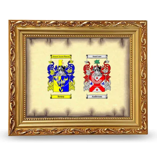 Anniversary Framed - Gold