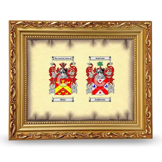 Anniversary Framed - Gold