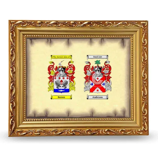 Anniversary Framed - Gold